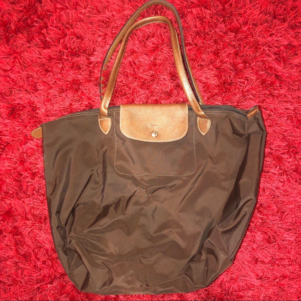 Longchamp Medium Nylon Tote